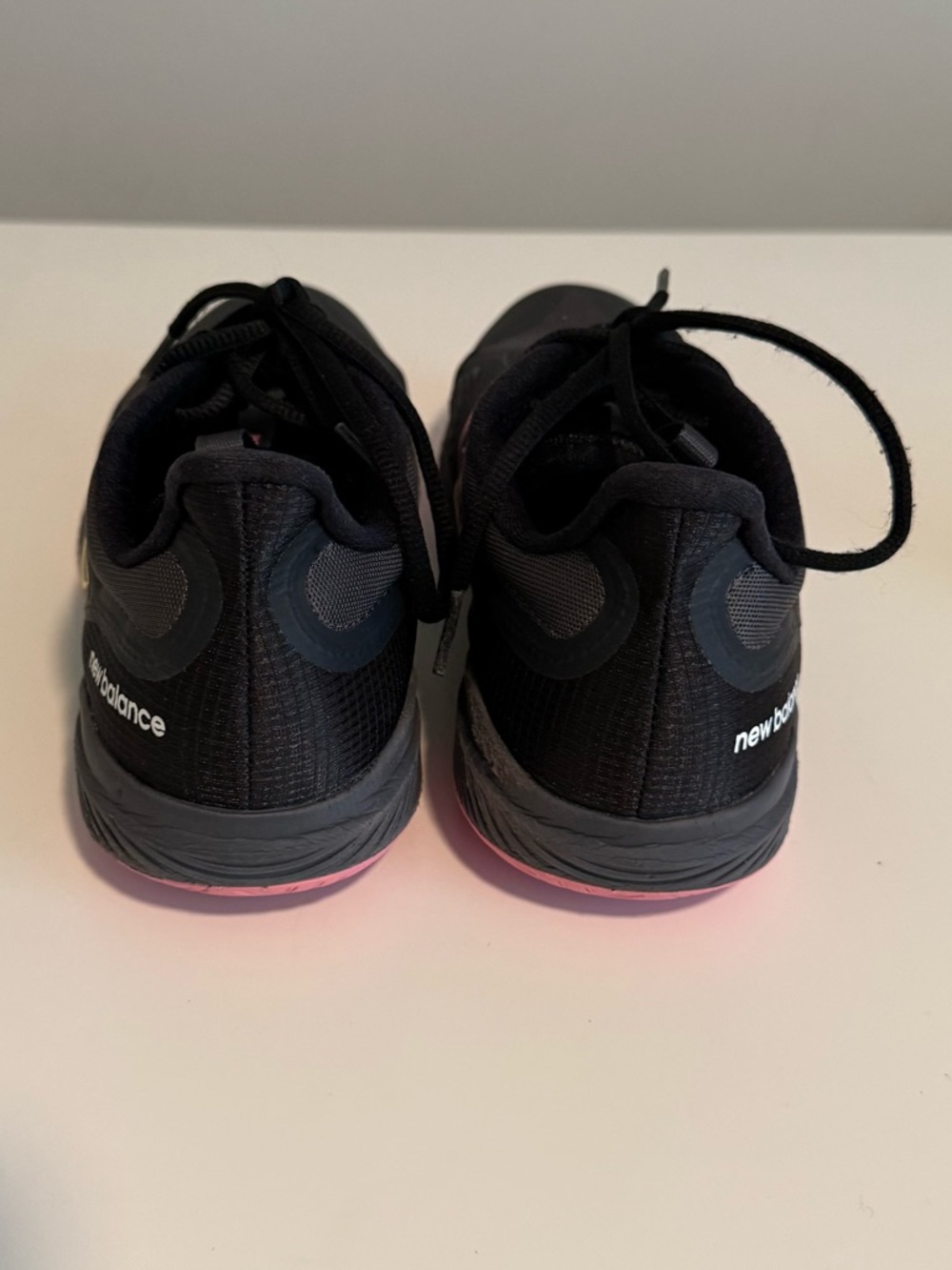 Black and Pink Athletic Sneakers - Picture 3 of 7